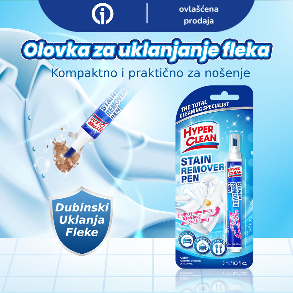 Hyper Clean - Olovka za uklanjanje fleka